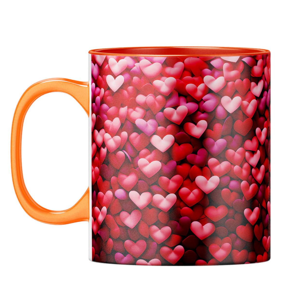 YuBingo So Many Hearts Magic Coffee Mug Orange