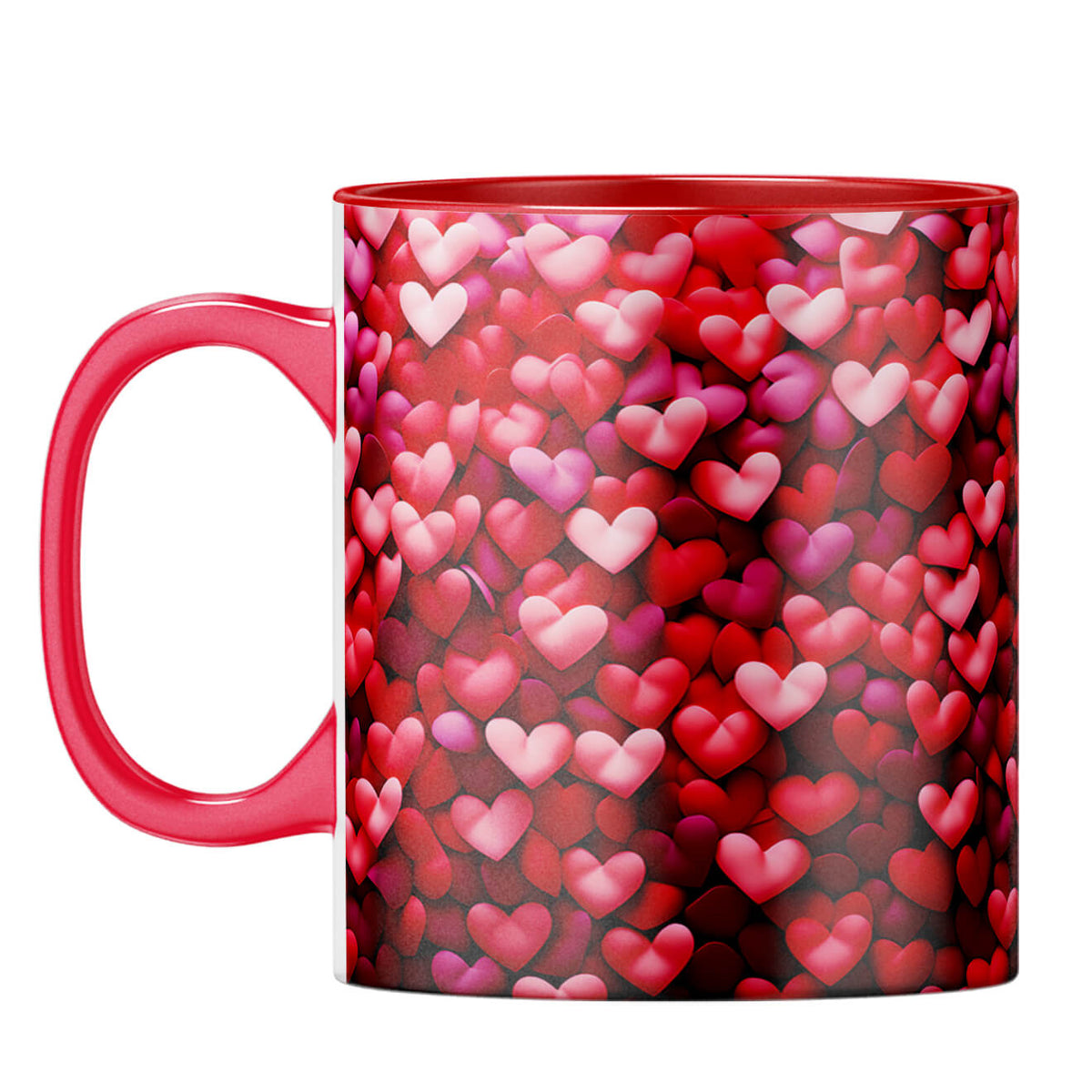 YuBingo So Many Hearts Magic Coffee Mug Red