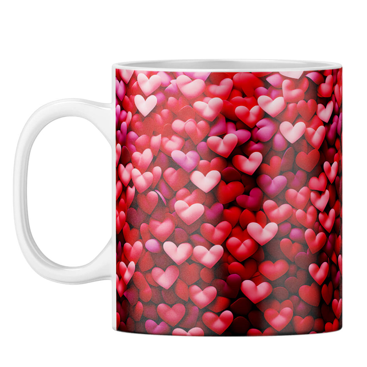 YuBingo So Many Hearts Magic Coffee Mug White