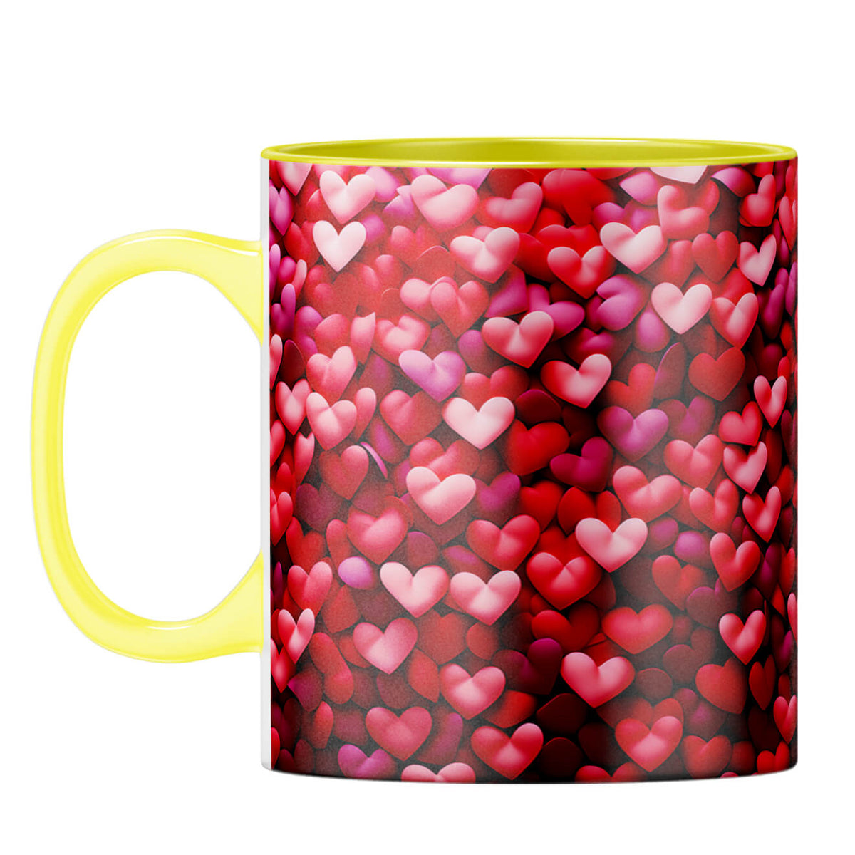 YuBingo So Many Hearts Magic Coffee Mug Yellow