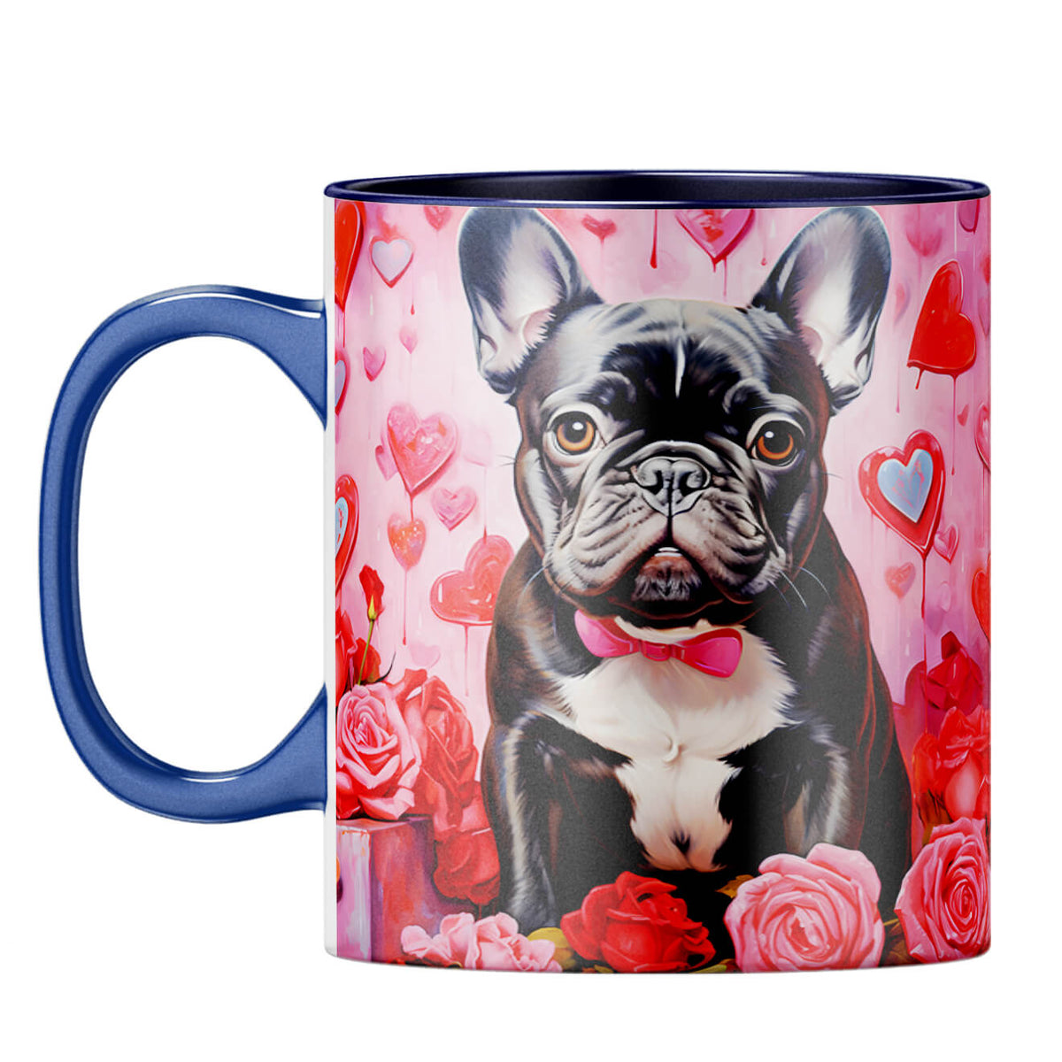 YuBingo Strong Love Symphony Coffee Mug Dark Blue