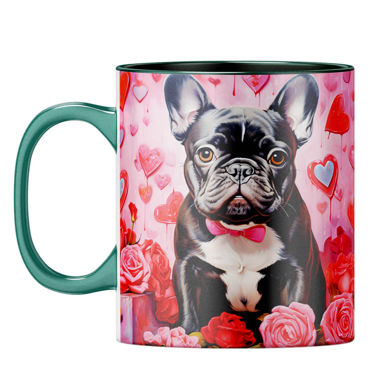 YuBingo Strong Love Symphony Coffee Mug Dark Green