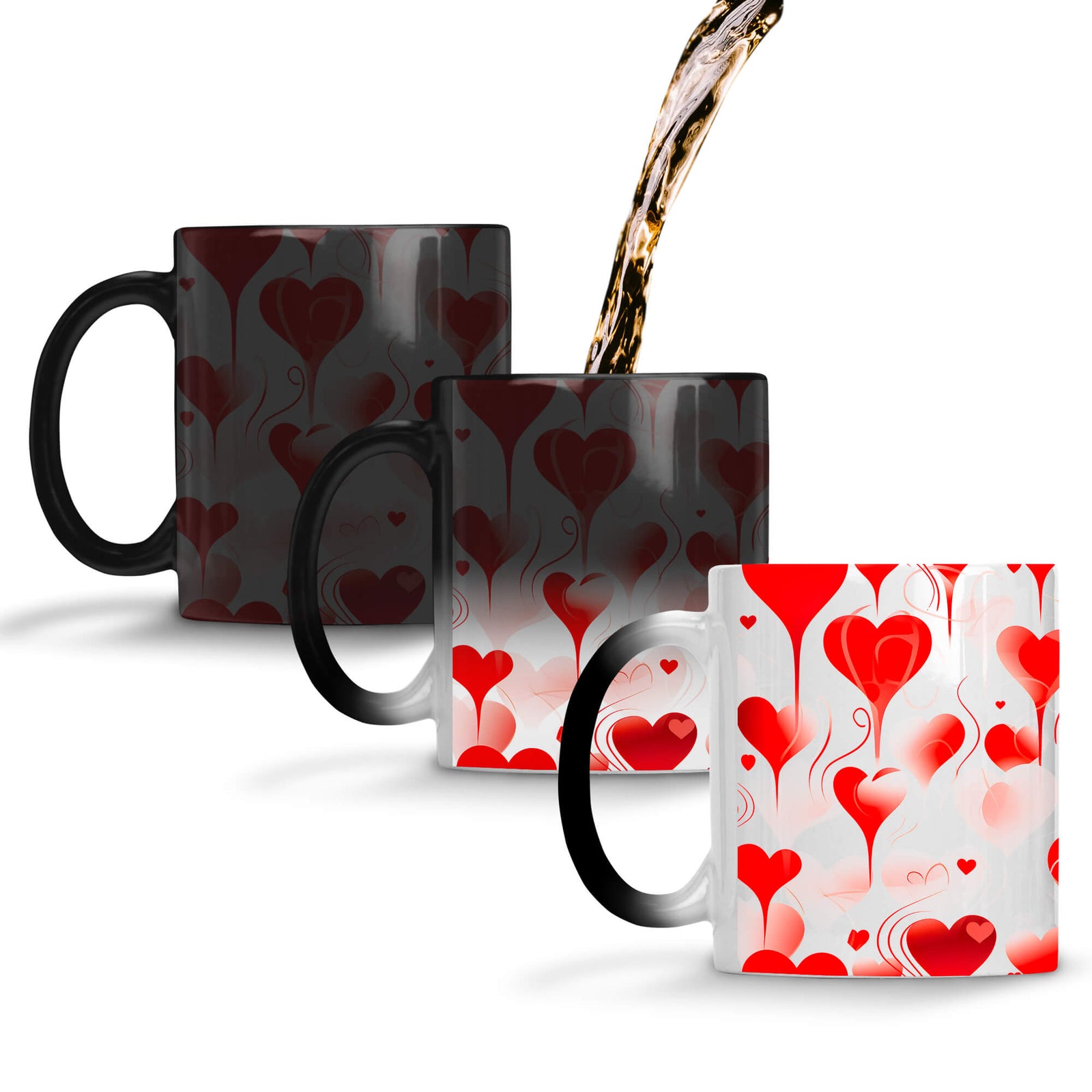 YuBingo Subtle Hearts Affair Coffee Mug Magic