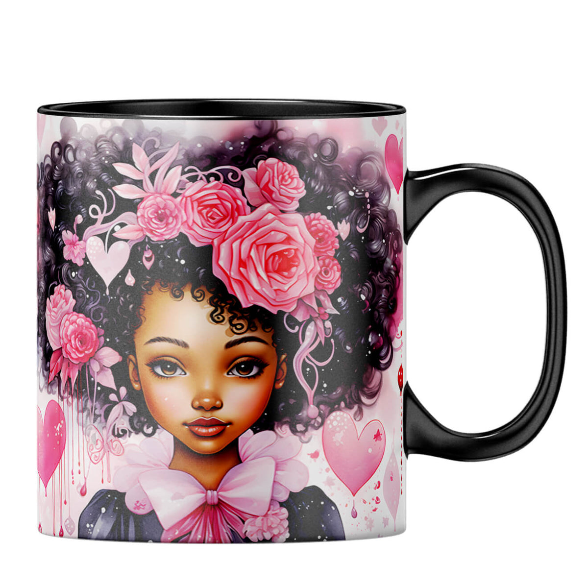 YuBingo Sundar Sanwali Surprise Coffee MugB-Black
