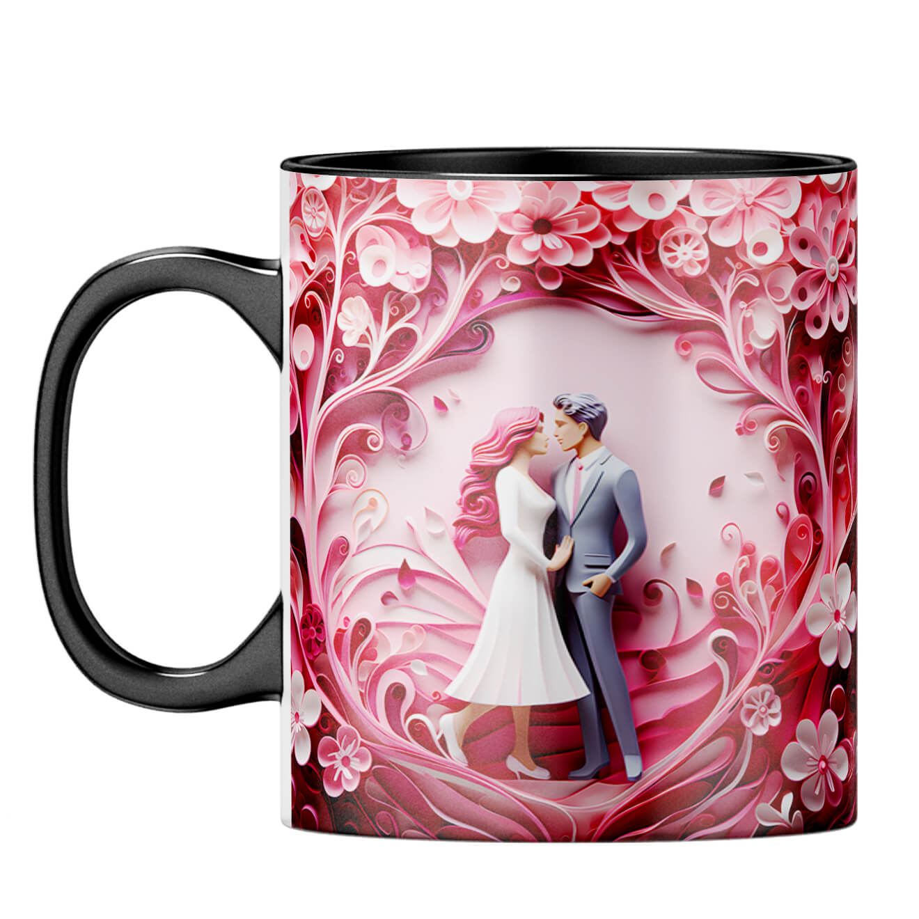 YuBingo That Couple Magic Coffee Mug Black