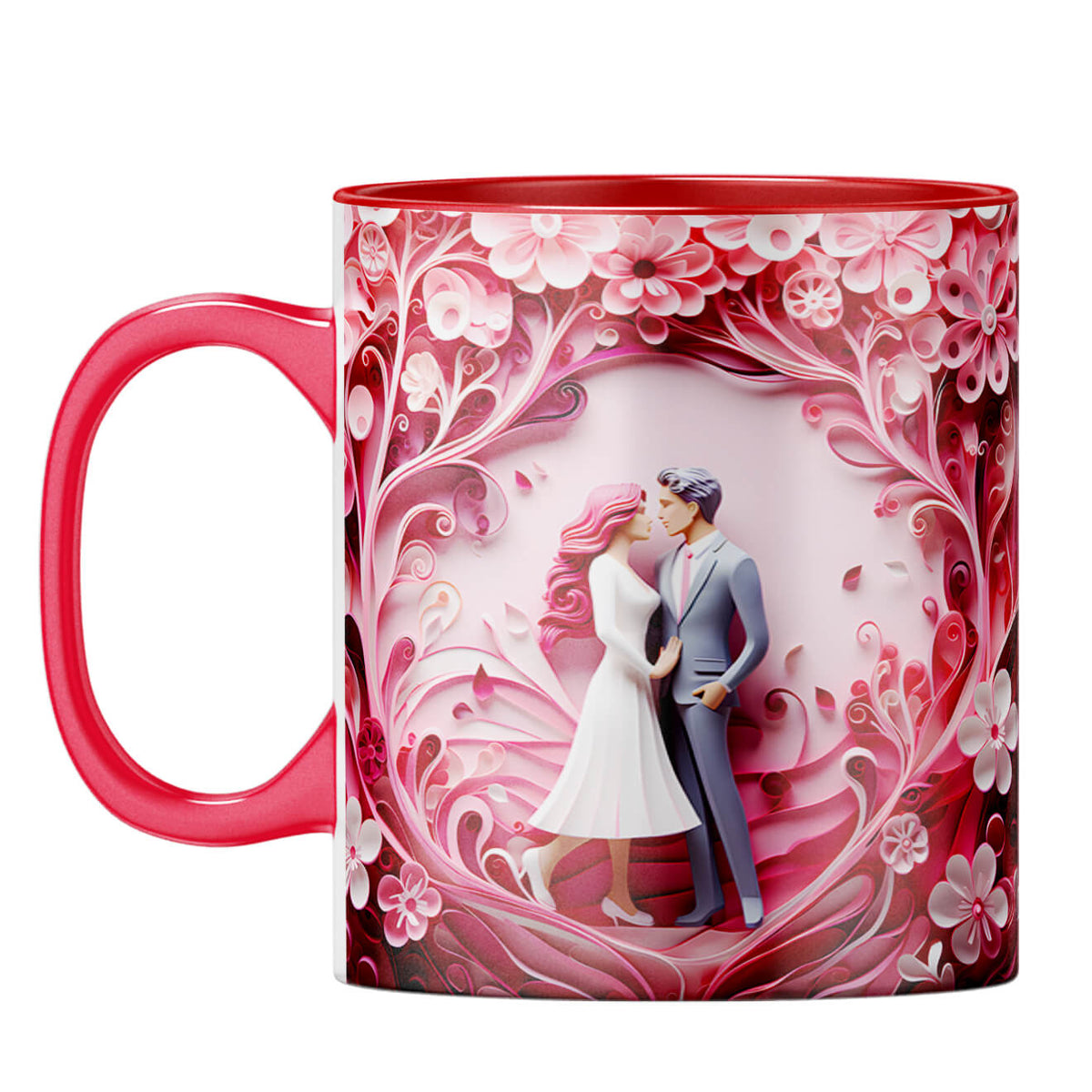 YuBingo That Couple Magic Coffee Mug Red