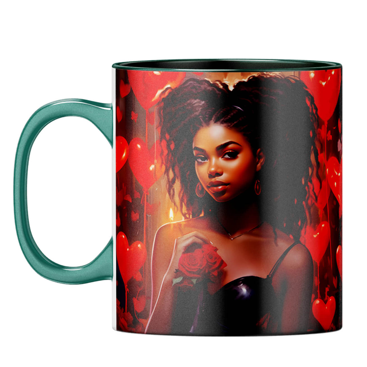 YuBingo That Girl Magic Coffee Mug Dark Green