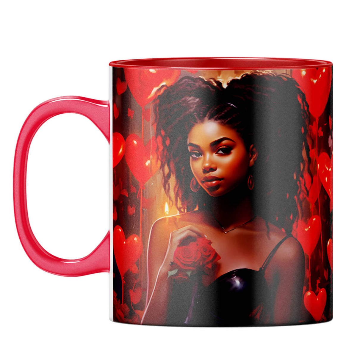 YuBingo That Girl Magic Coffee Mug Red