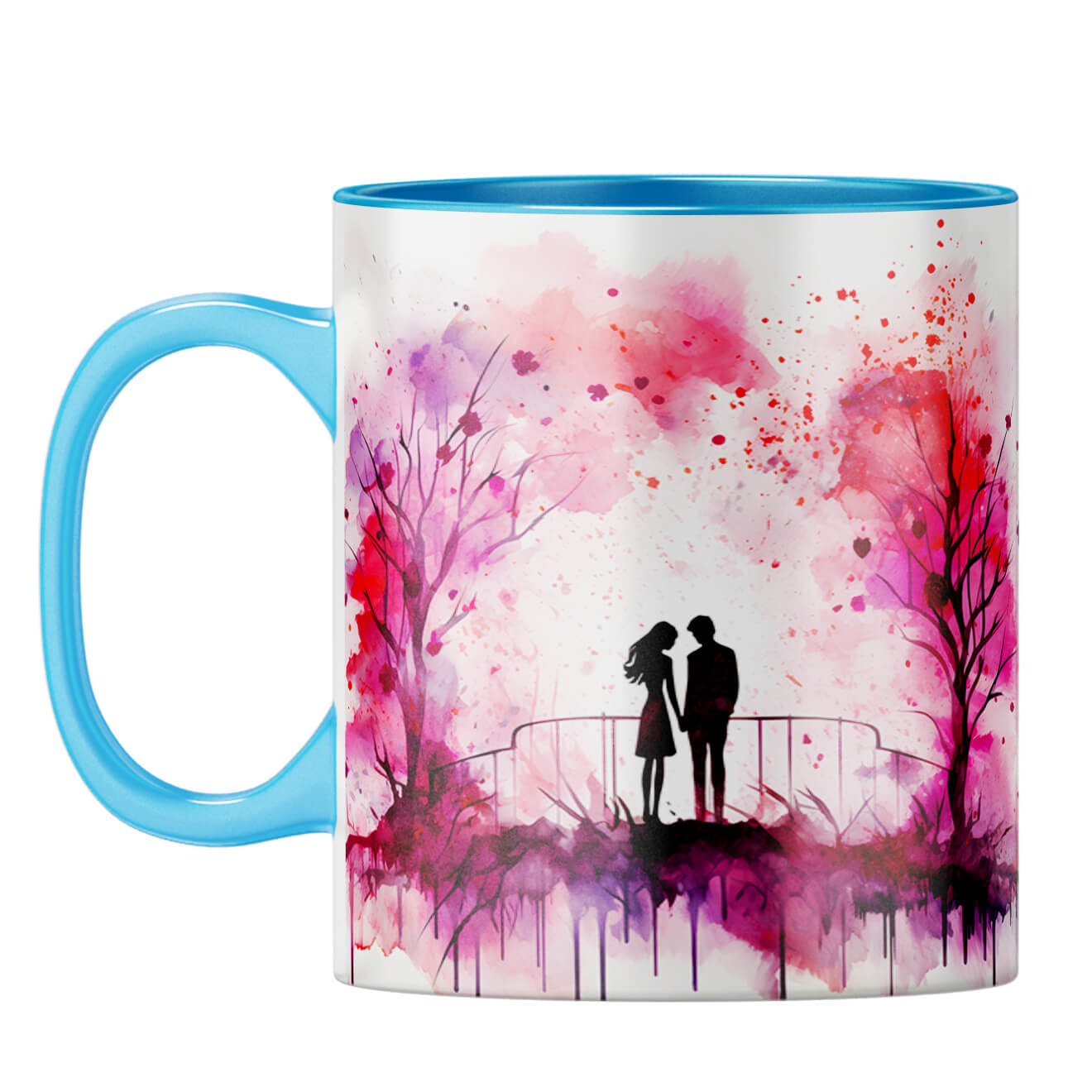 YuBingo Together on High Dreams Coffee Mug Light Blue