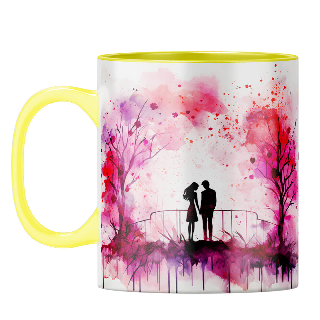 YuBingo Together on High Dreams Coffee Mug Yellow