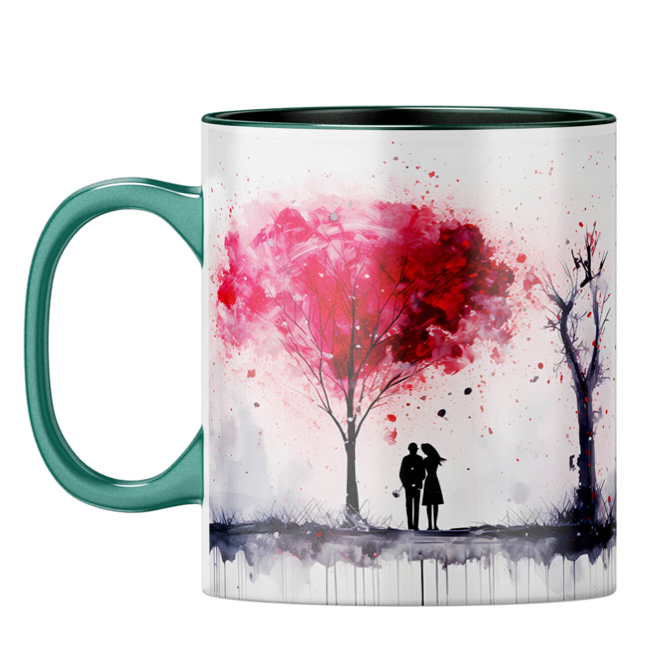YuBingo Together Together Symphony Coffee Mug Dark Green