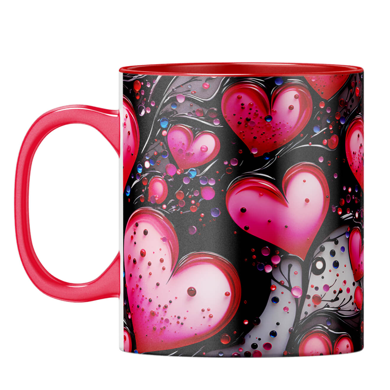 YuBingo Tree Full of Love Symphony Coffee Mug Red