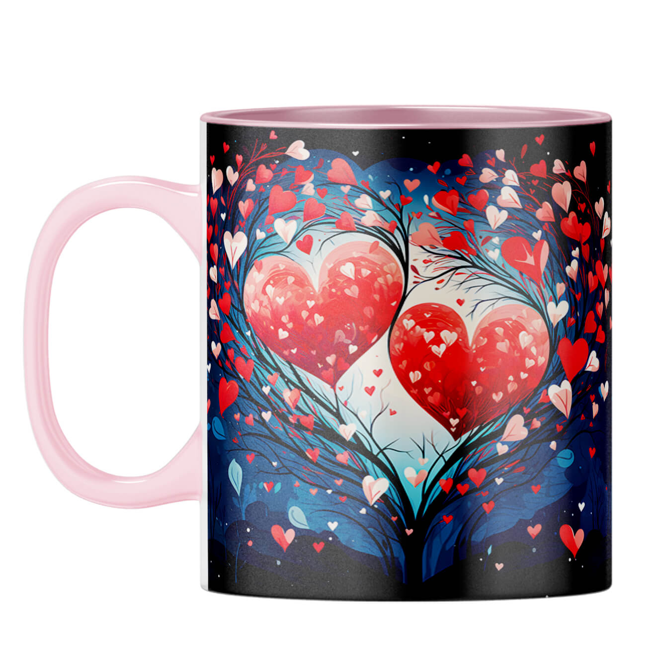 YuBingo Tree of Love Symphony Coffee Mug Pink