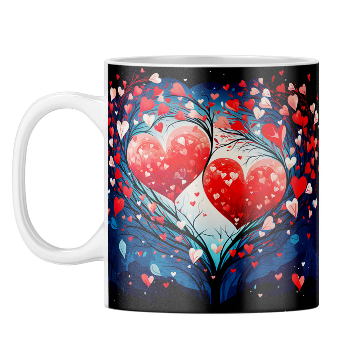 YuBingo Tree of Love Symphony Coffee Mug White