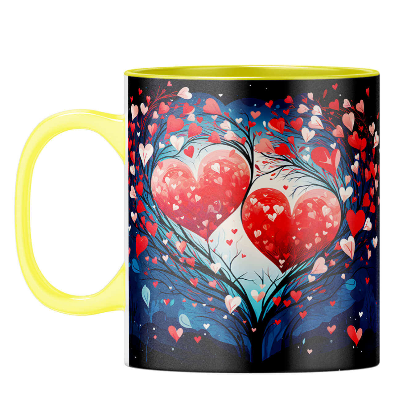 YuBingo Tree of Love Symphony Coffee Mug Yellow