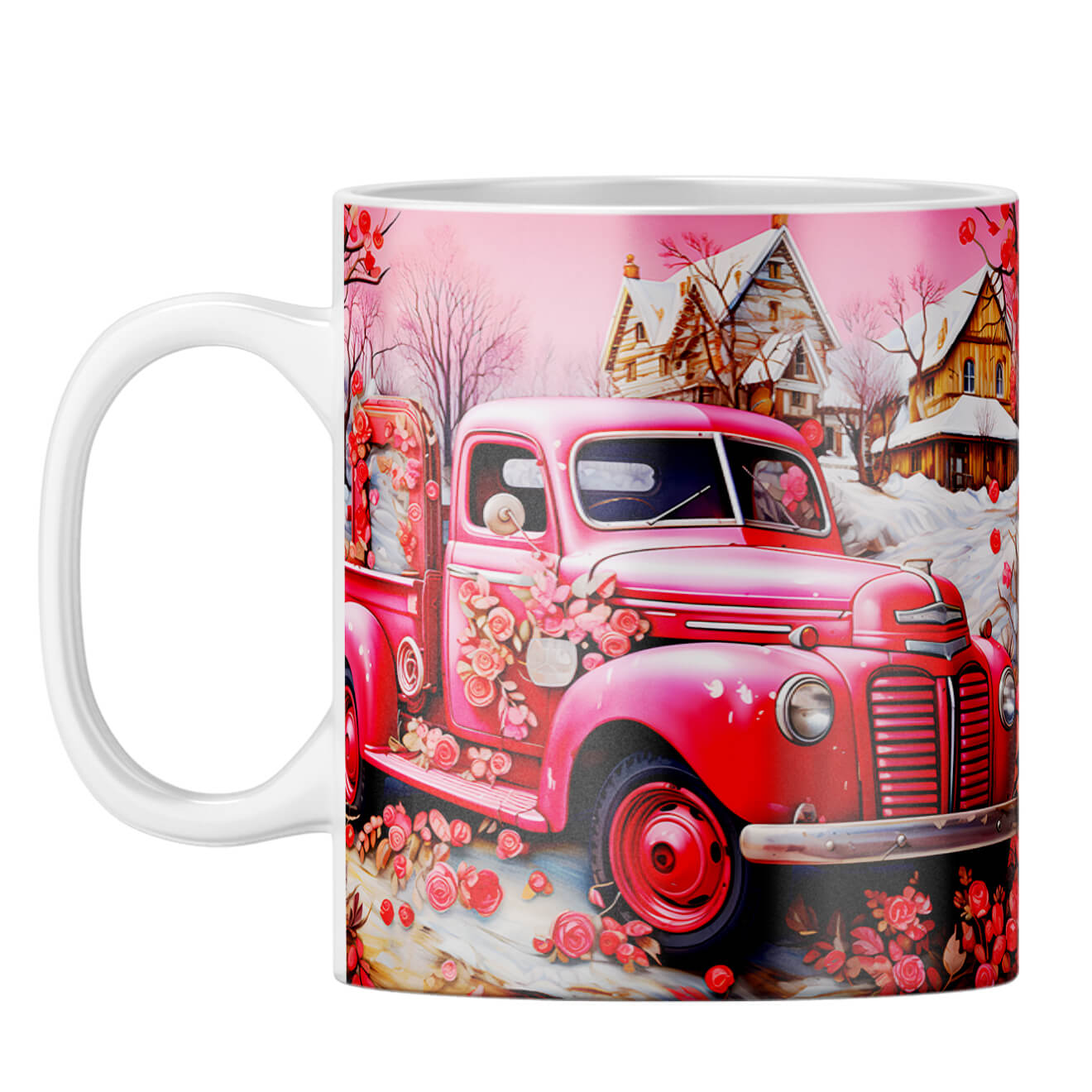 YuBingo Truck Load of Love Coffee Mug White