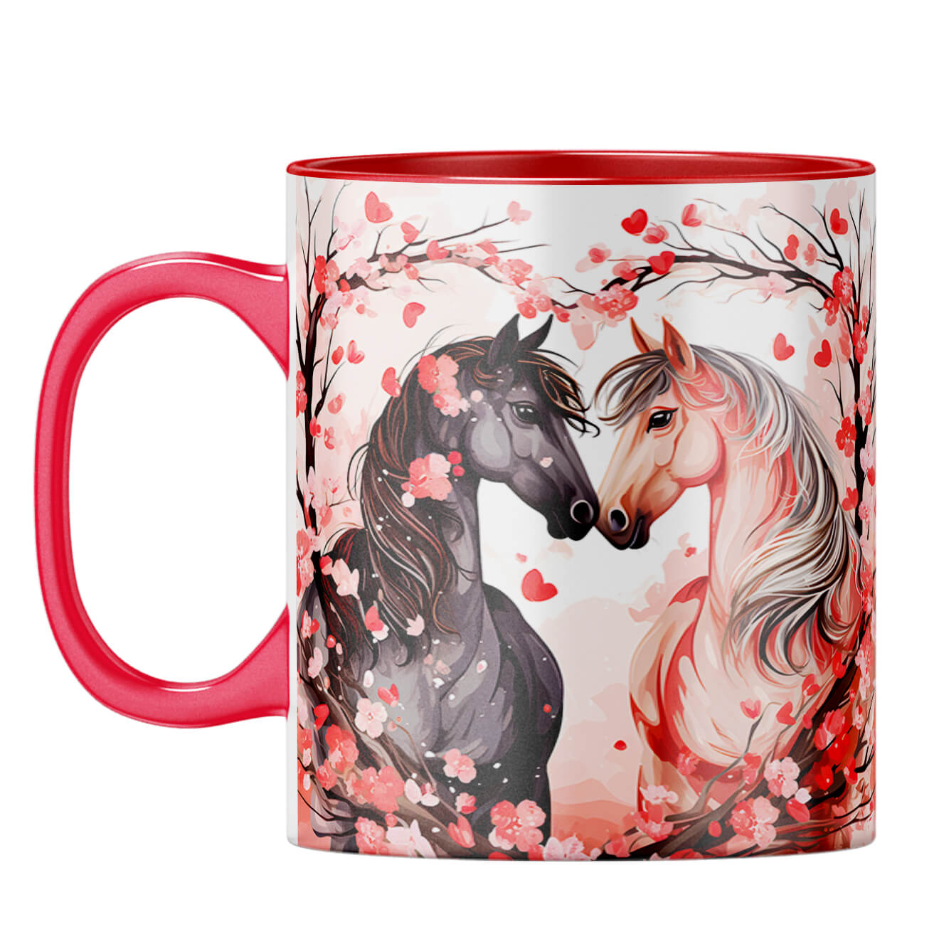 YuBingo Unicorn Love Dreams Coffee Mug Red