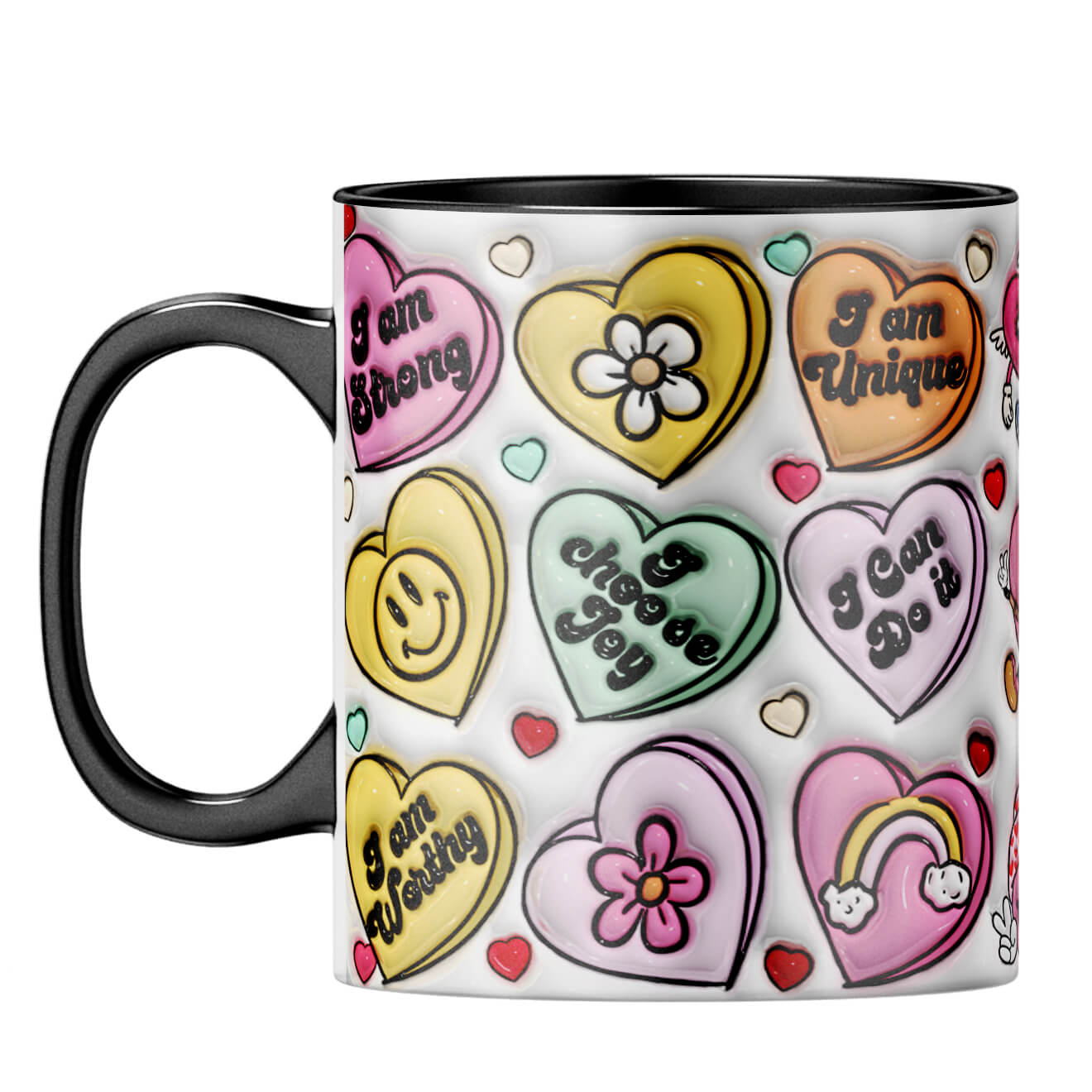 YuBingo Valentine Day Gift for Girlfriend Coffee Mug Black