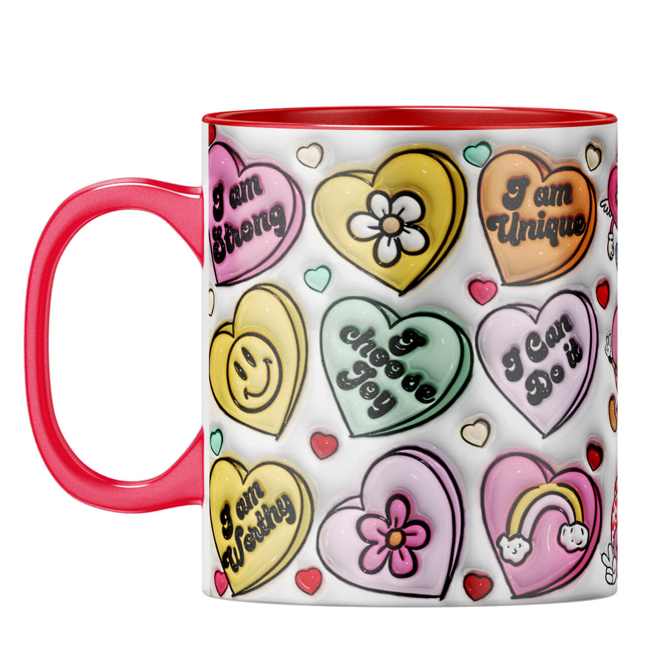 YuBingo Valentine Day Gift for Girlfriend Coffee Mug Red