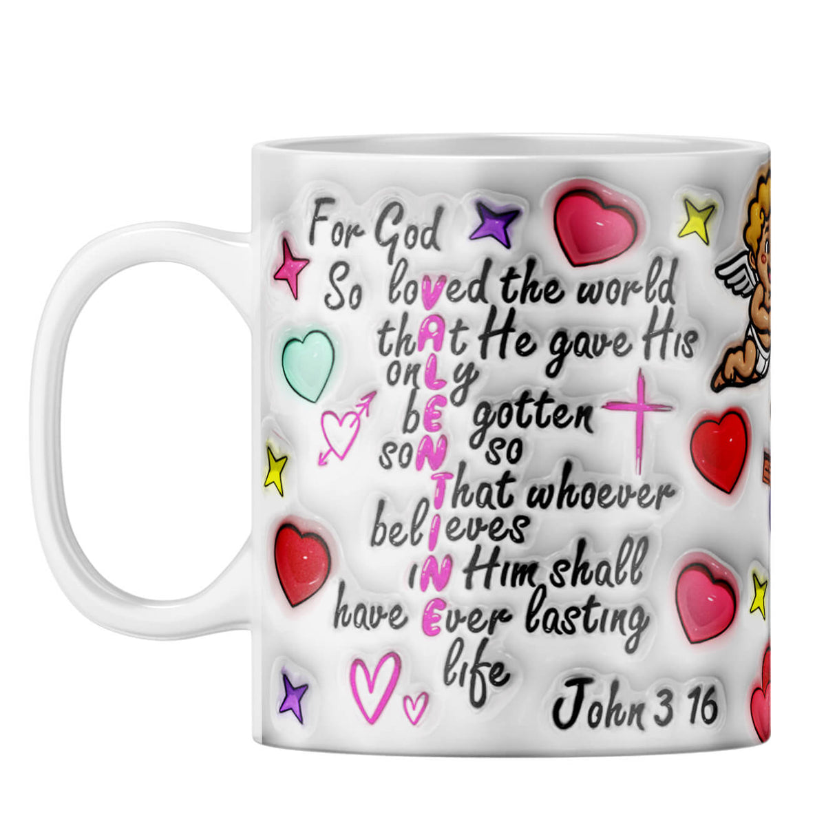 YuBingo Valentine Day Gift for Husband Coffee Mug White