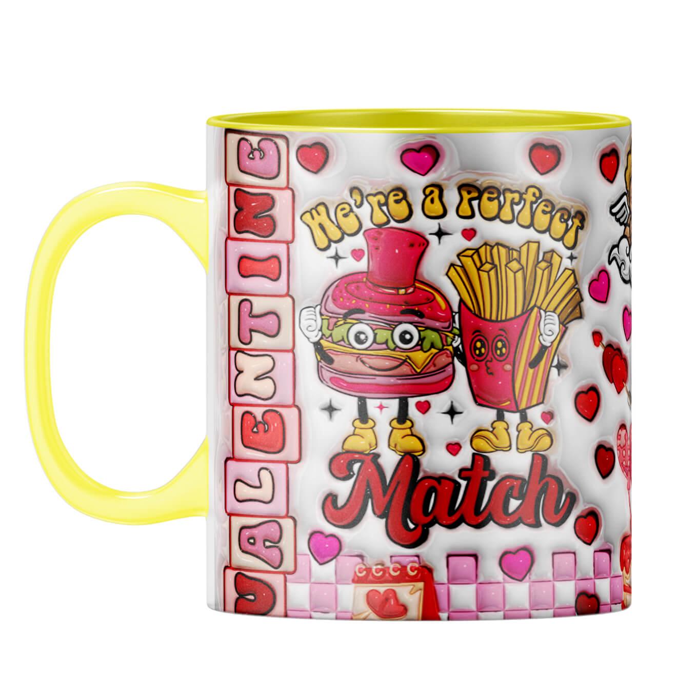YuBingo Valentine Day Gift for Wife Coffee Mug Yellow