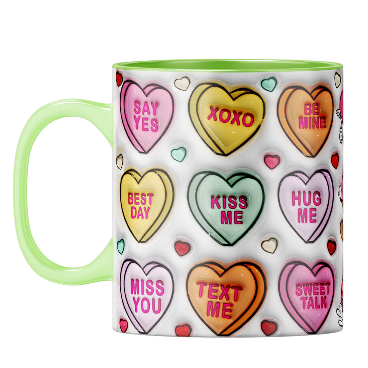 YuBingo Valentine Gift for Boyfriend Coffee Mug Light Green