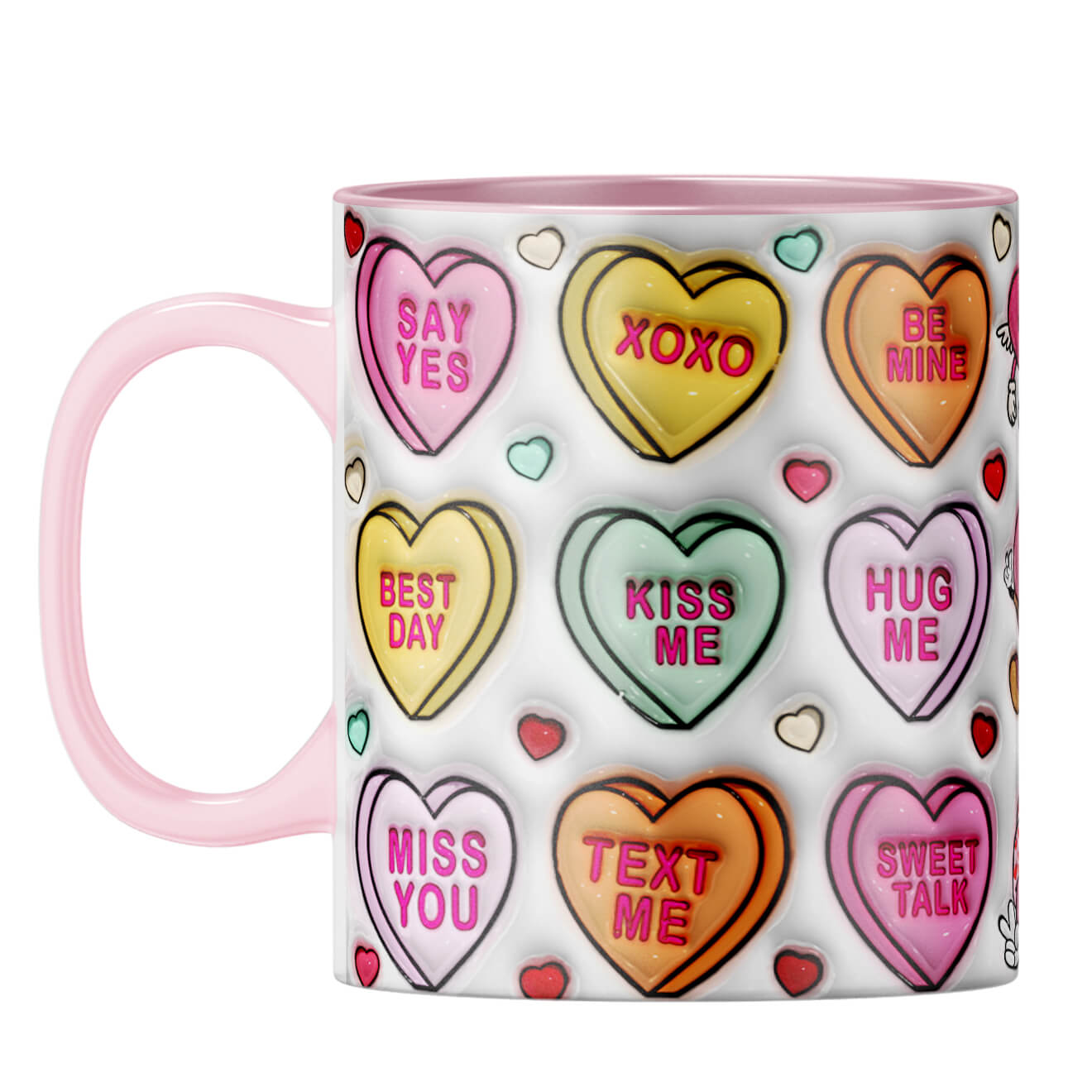 YuBingo Valentine Gift for Boyfriend Coffee Mug Pink