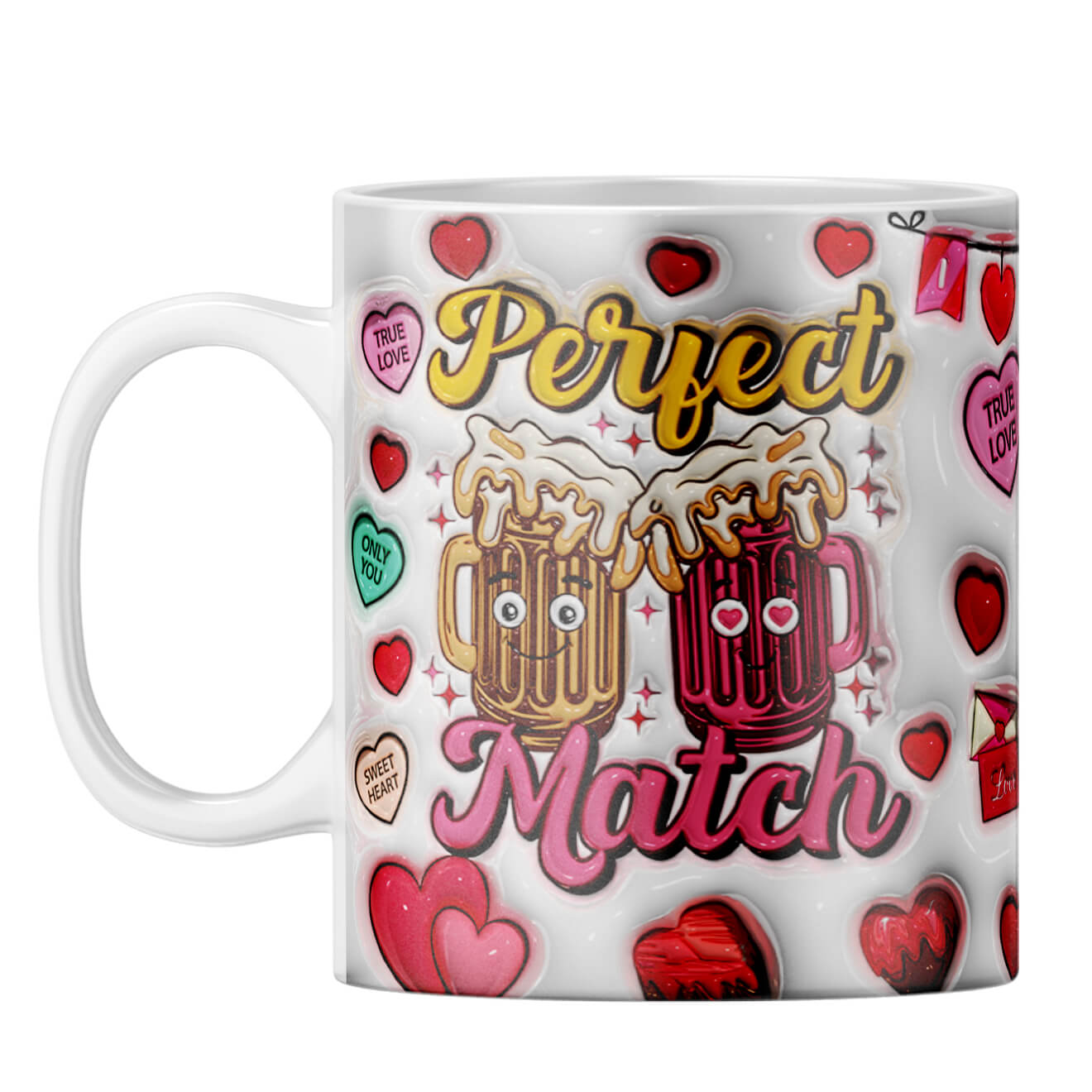 YuBingo Valentine Gift for Husband Coffee Mug White