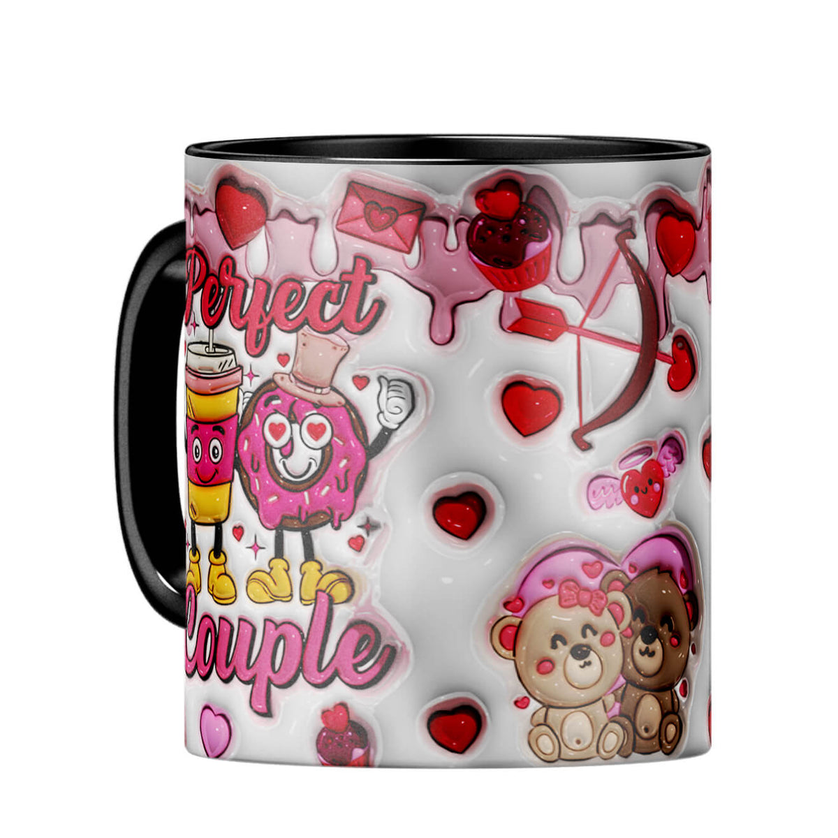 YuBingo Valentine Gift for Wife Coffee MugC-Black
