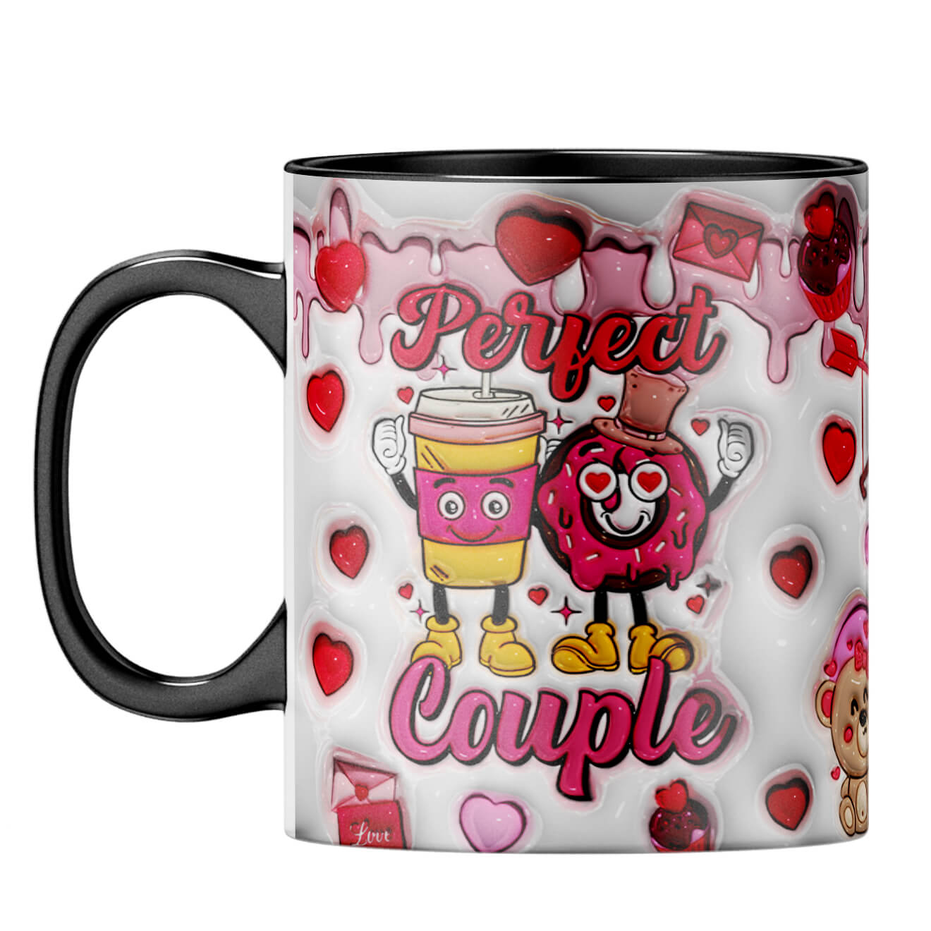YuBingo Valentine Gift for Wife Coffee Mug Black