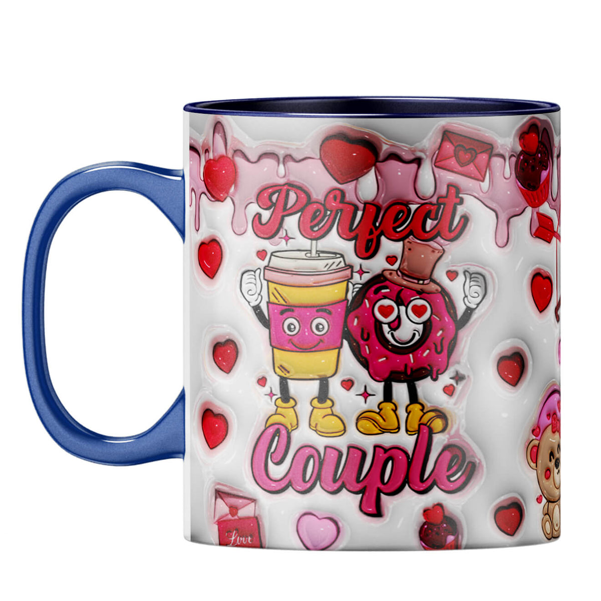 YuBingo Valentine Gift for Wife Coffee Mug Dark Blue