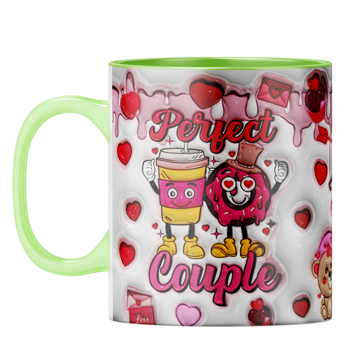 YuBingo Valentine Gift for Wife Coffee Mug Light Green