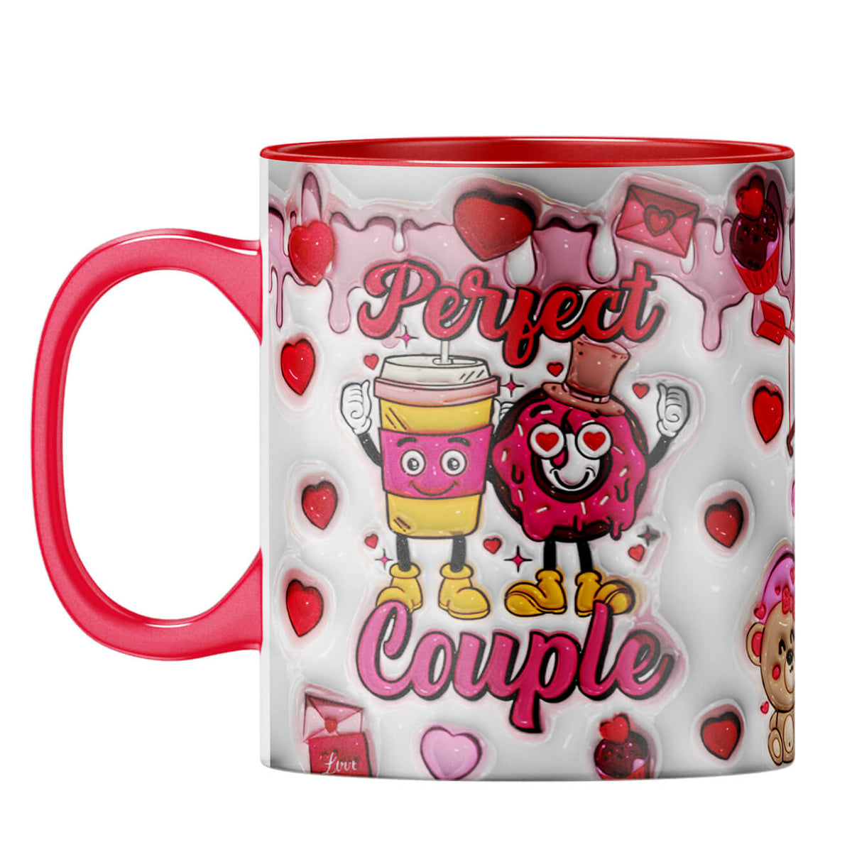 YuBingo Valentine Gift for Wife Coffee Mug Red