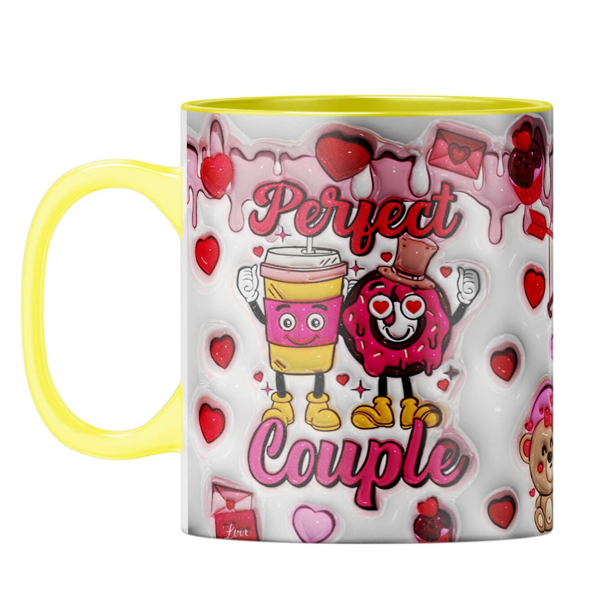 YuBingo Valentine Gift for Wife Coffee Mug Yellow