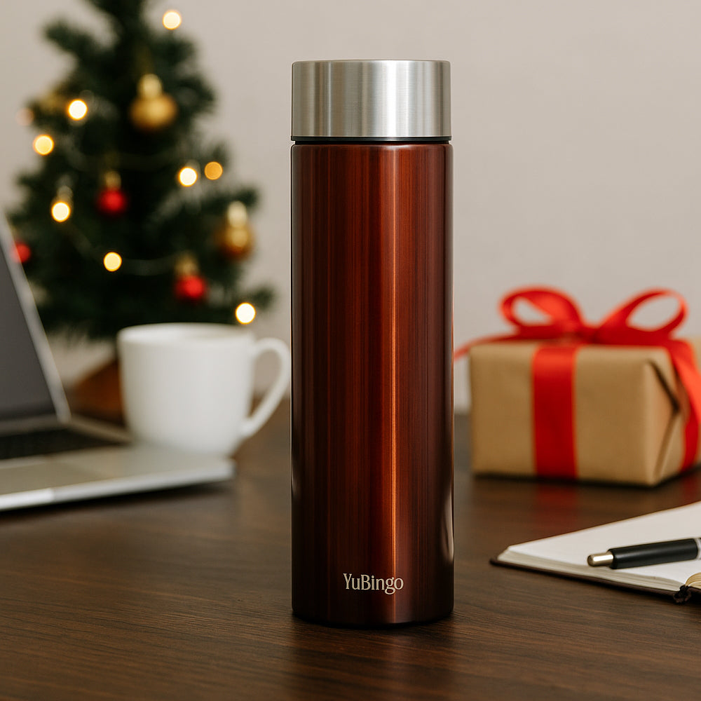 1000ml stainless steel water bottle by YuBingo, sleek reusable drinkware for office and travel