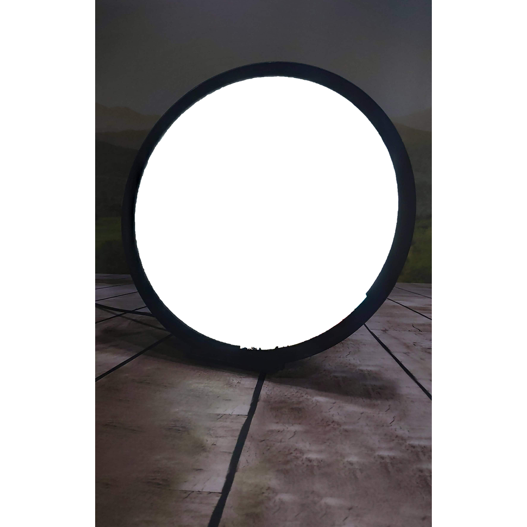 Round Table LED Photo Frame