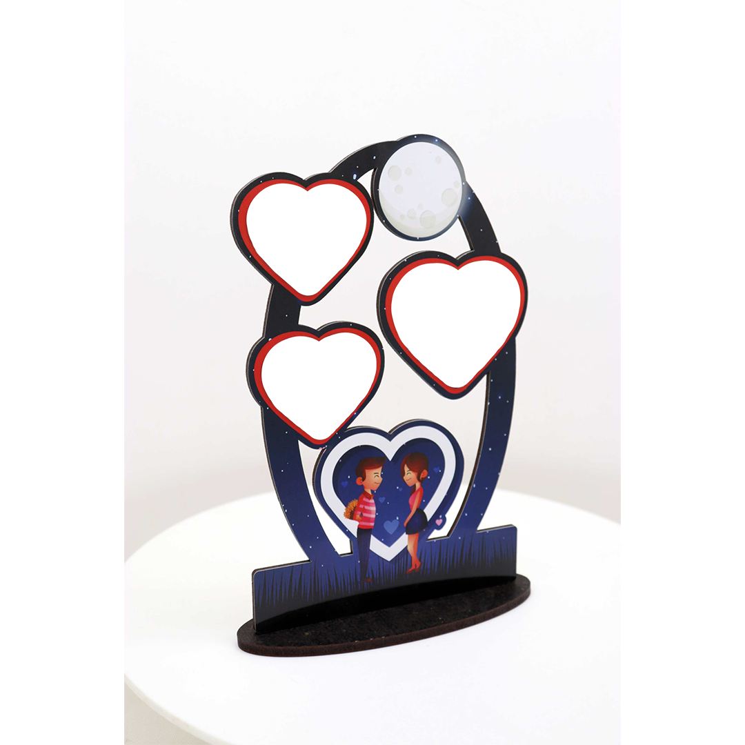 Wood Collage-6x8-Couple Hearts