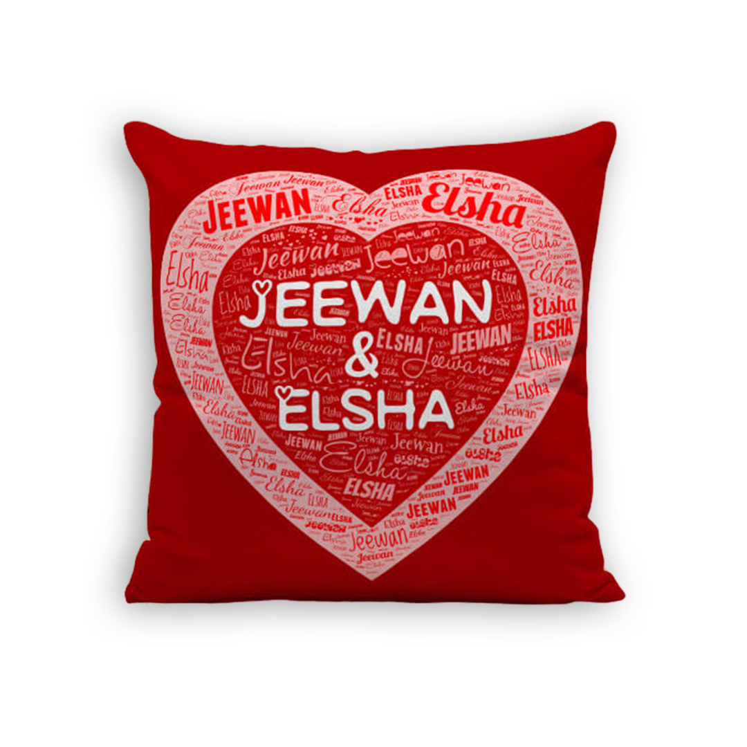 Name Mosaic Cushion