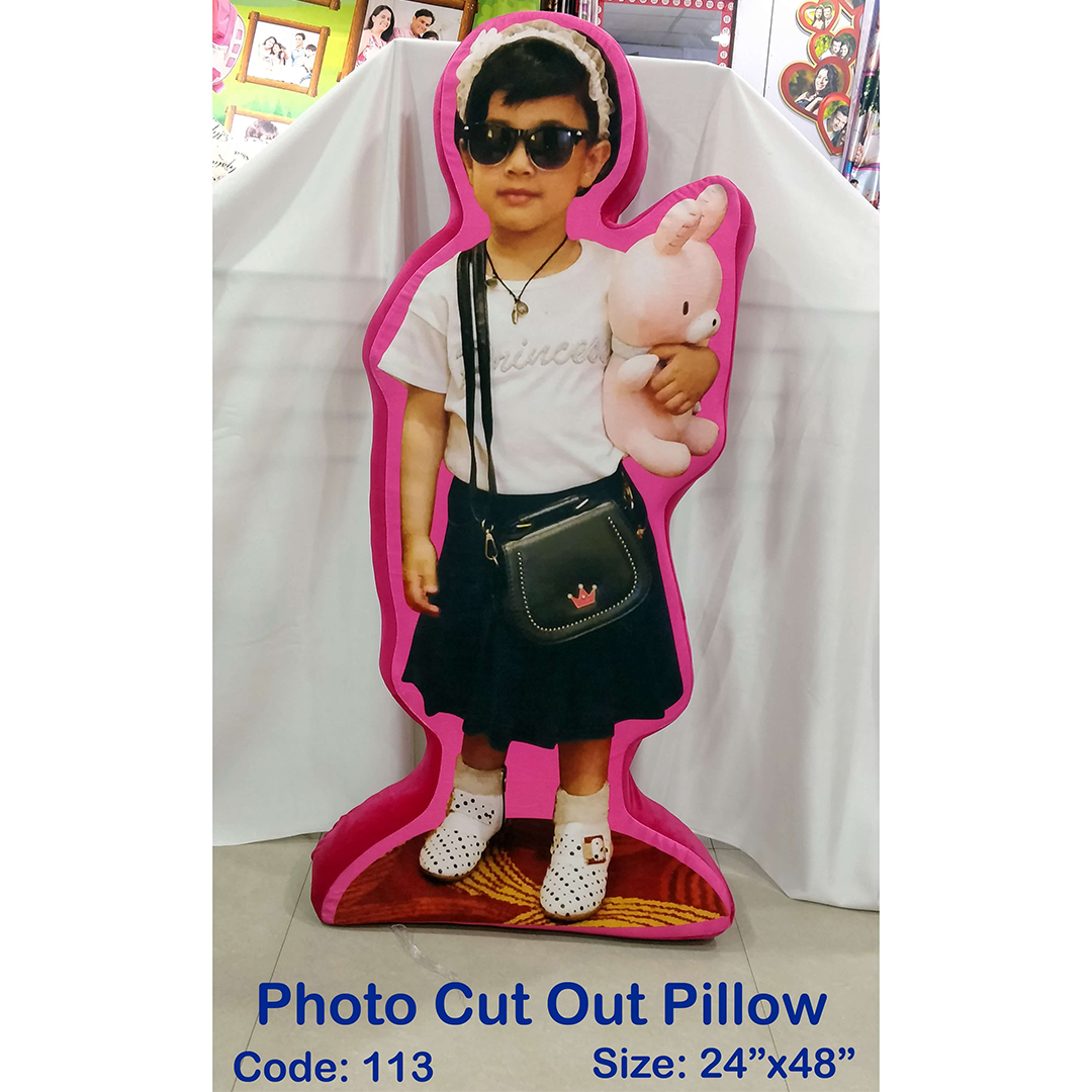 Photo Cut Out Pillow