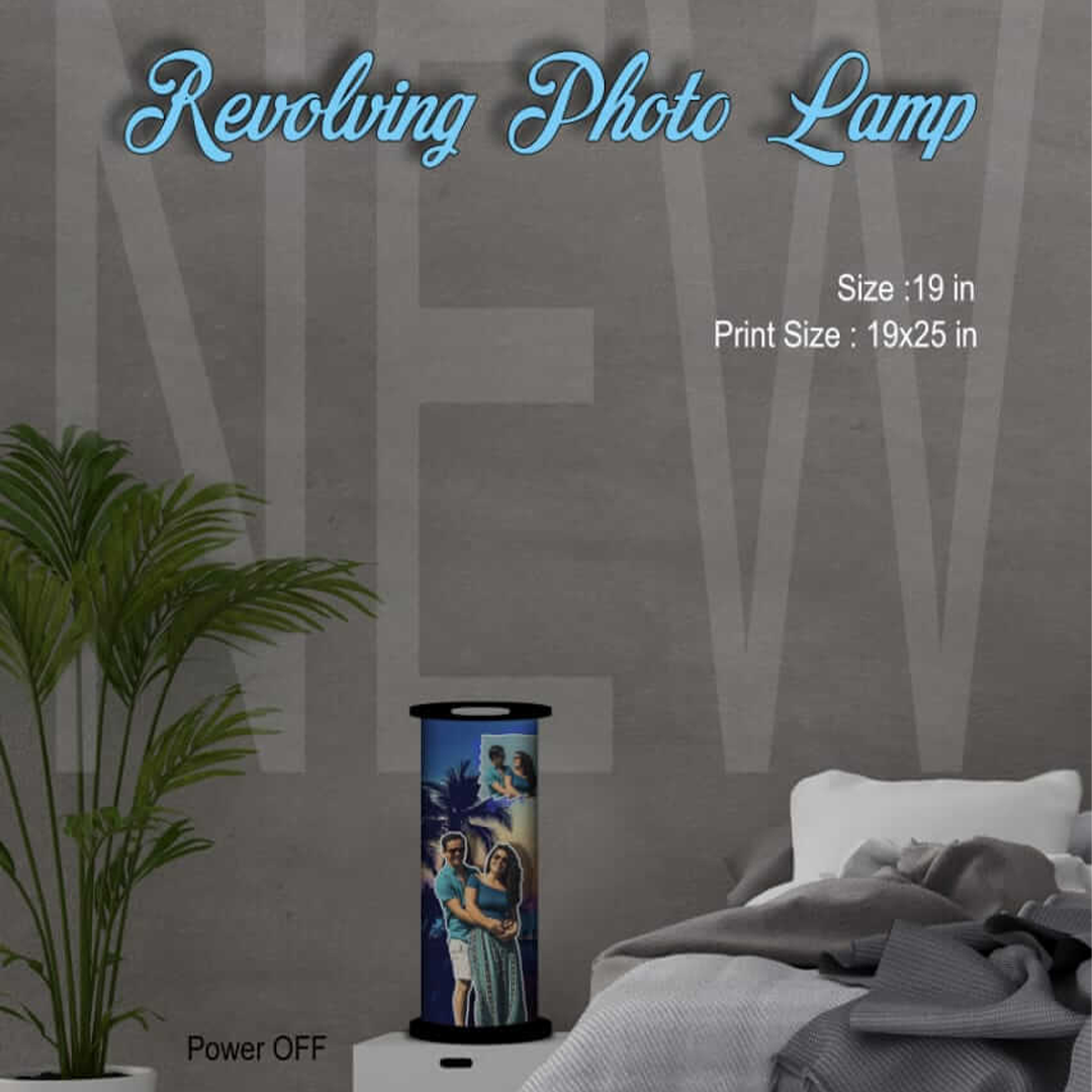 Revolving Photo Lamp