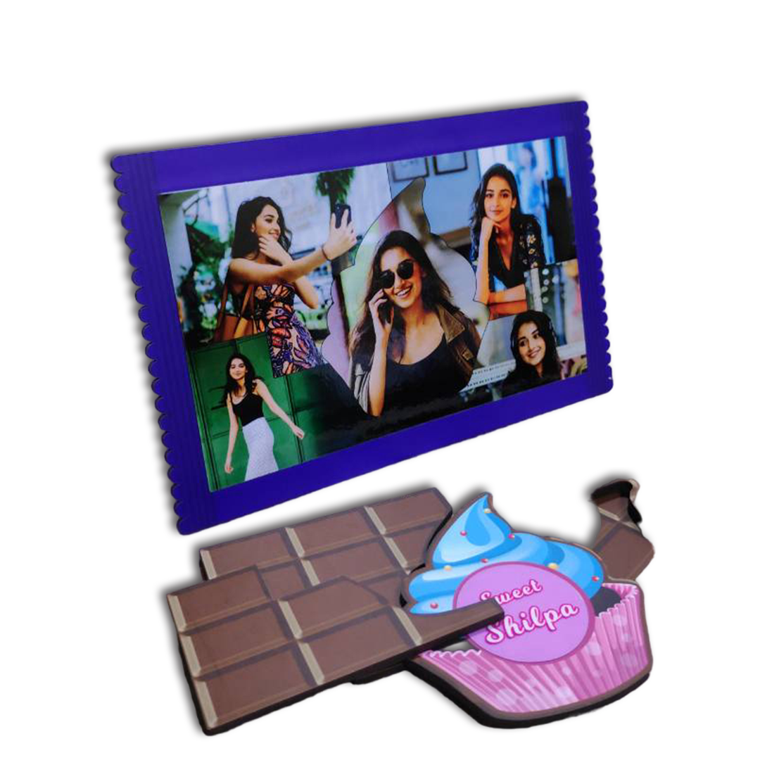 Chocolate and Cupcake Magnetic Frame