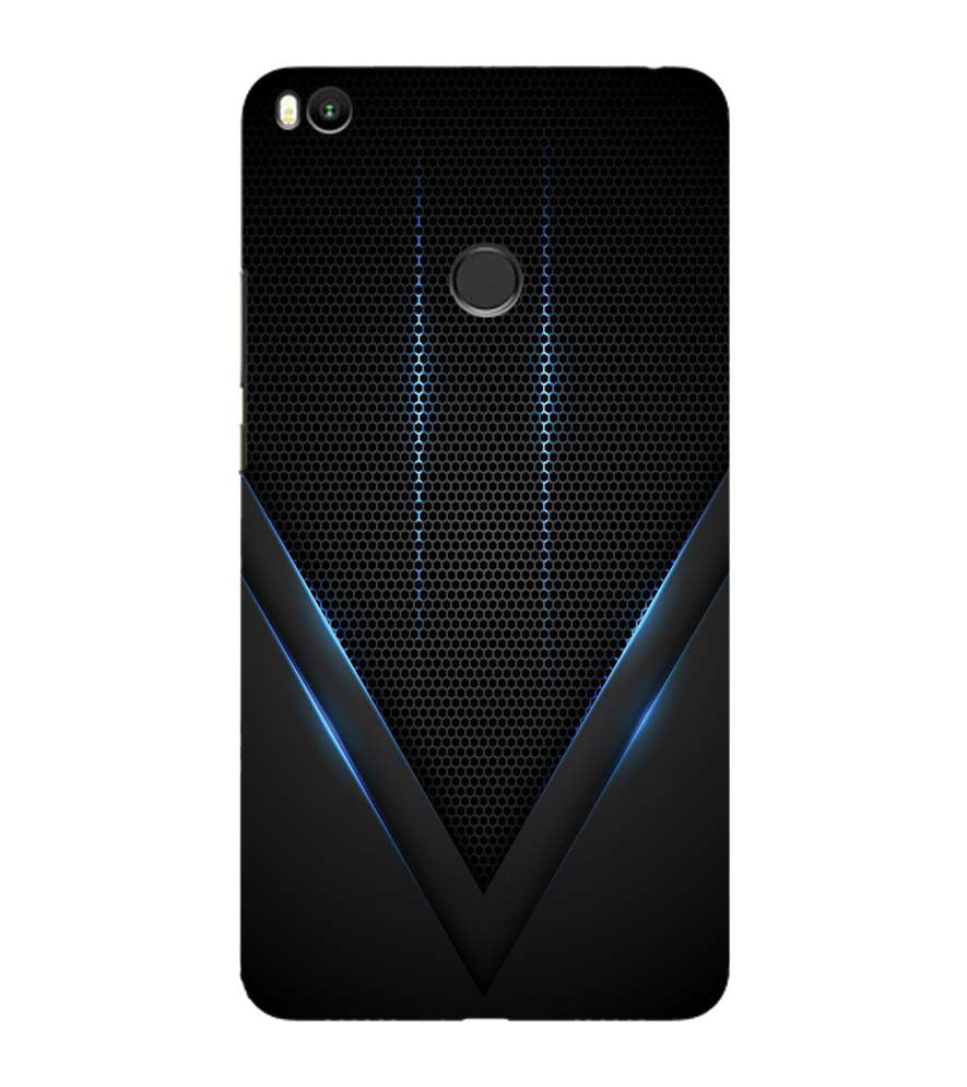 A0114-Black and Blue Back Cover for Xiaomi Mi Max 2