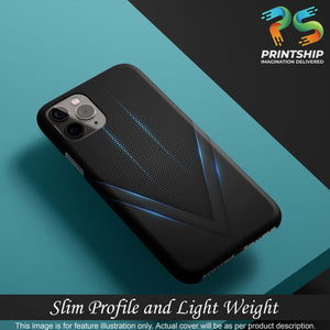 A0114-Black and Blue Back Cover for Apple iPhone 11 Pro-Image4