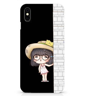 A0146-Innocent Girl Back Cover for Apple iPhone X