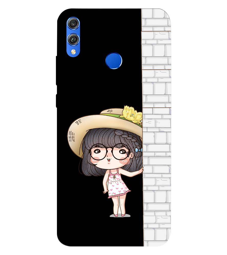 A0146-Innocent Girl Back Cover for Huawei Honor 8X