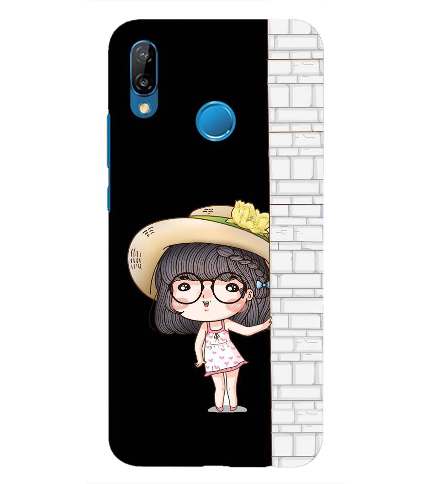 A0146-Innocent Girl Back Cover for Huawei P20 Lite
