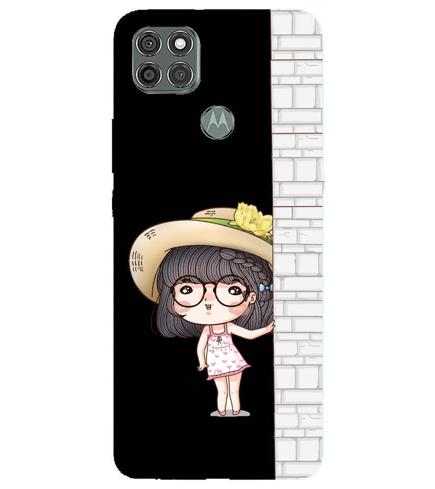 A0146-Innocent Girl Back Cover for Motorola Moto G9 Power