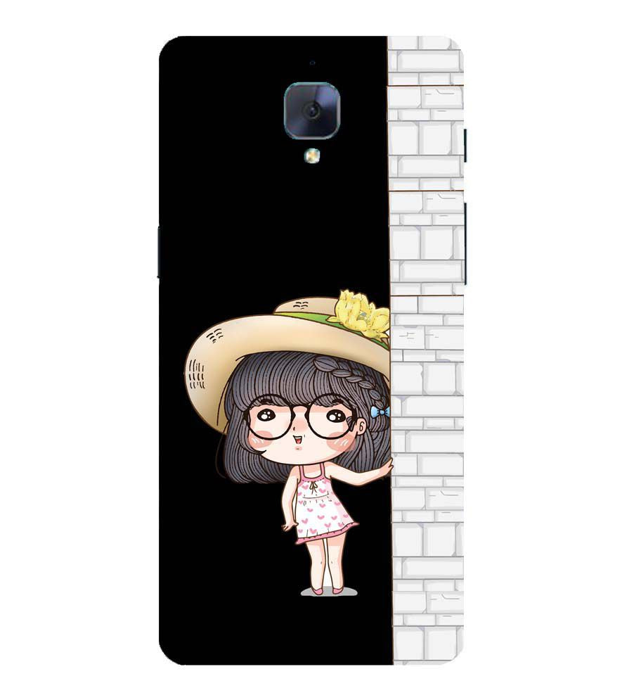A0146-Innocent Girl Back Cover for OnePlus 3 and OnePlus 3T