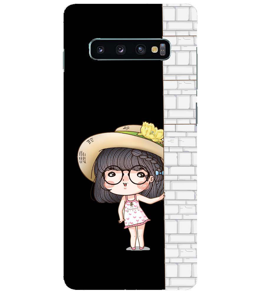 A0146-Innocent Girl Back Cover for Samsung Galaxy S10+ (Plus with 6.4 Inch Screen)