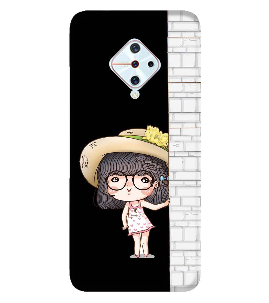 A0146-Innocent Girl Back Cover for Vivo S1 Pro
